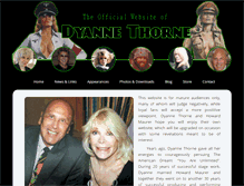 Tablet Screenshot of dyannethorne.com